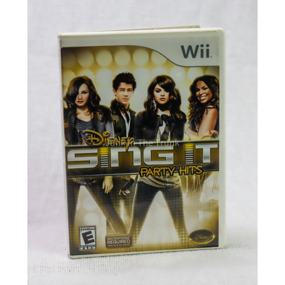 Wii Disney Sing It Party Hits DVD Video Game Only (No Microphone is Included)